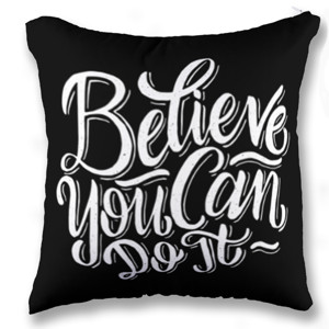 Bantal Bilieve You Can Do It