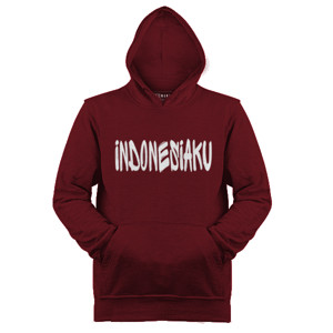 Jaket Hoodie Baju Kaos Merah Indonesiaku