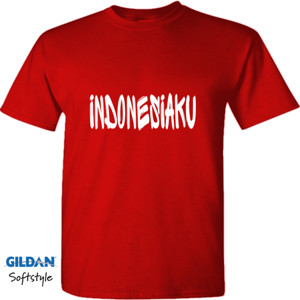 Kaos Baju Kaos Merah Indonesiaku