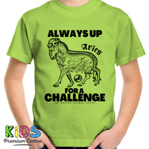 Kaos Zodiak Bintang Aries Kado Ualng Tahun Zodiac