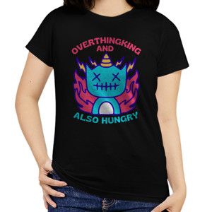 Kaos Wanita Sancashirts - Overthingking