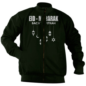 Jaket Bomber Eid Mubarak Back To Fitrah