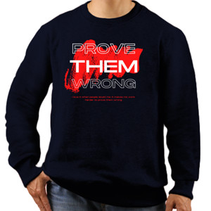 Jaket Sweater KAOS - Proof Them Wrong