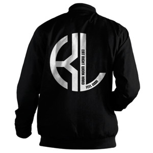 Jaket Bomber jaket logo inisial