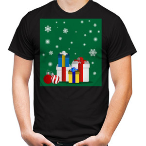 Kaos christmas gift & snowflakes