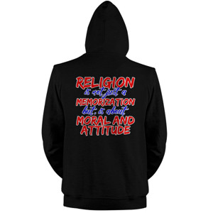 Jaket Hoodie Religion 