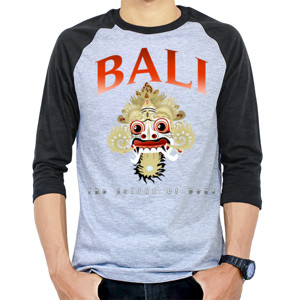 Kaos Raglan Bali Indonesia