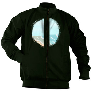 Jaket Bomber life’s a beach