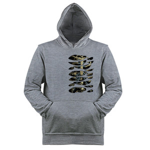 Jaket Hoodie Tulang realistis