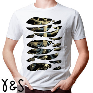 Kaos Tulang realistis