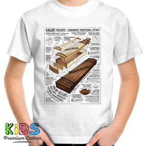 Kaos Kaos Kacapi Sundanese Traditional Zither