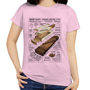 Kaos Kaos Kacapi Sundanese Traditional Zither