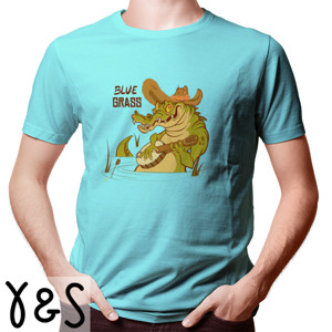 Kaos Blue Grass Buaya