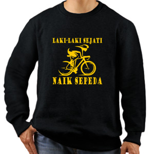 Jaket Sweater Gowes Laki-Laki Sejati sepeda