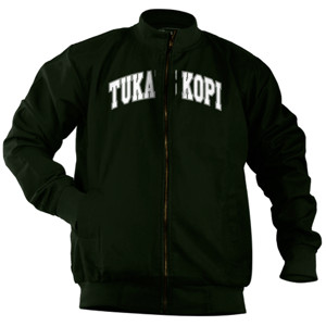 Jaket Bomber TUKANG KOPI
