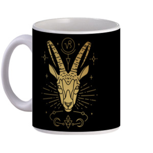 Mug Golden Capricorn