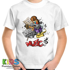 Kaos T  Shirt Harmoni Musik