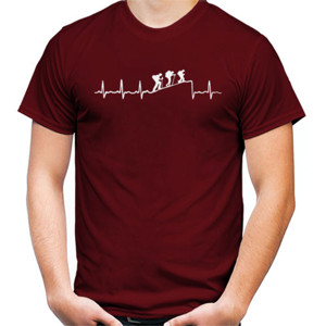 Kaos Hiking Heart Beat