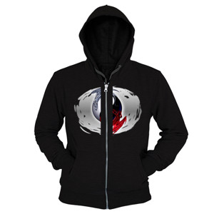 Hoodie Zipper Yin Yang