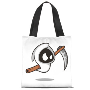 Tas Tote Fullprint tote bag Ghost Animation