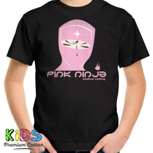 Kaos Pink Ninja