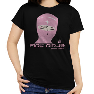 Kaos Pink Ninja
