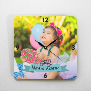 Jam Dinding Template Jam Dinding Tema Ulang Tahun 2