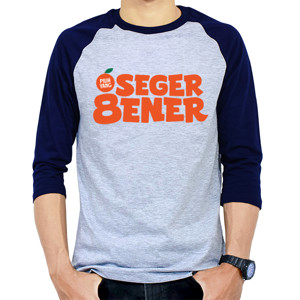 Kaos Raglan Kaos Seger Bener seger8ener