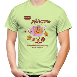 Kaos bebaskan pikiran