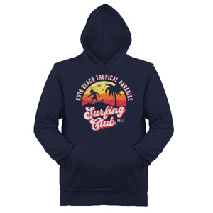 Jaket Hoodie Kuta Beach Tropical Paradise