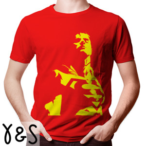 Kaos Siluet Superman 