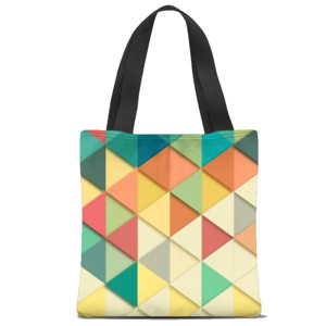 Tas Tote Fullprint Objek simetris