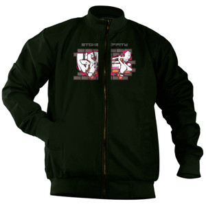 Jaket Bomber Stone Graffity