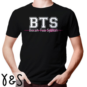 Kaos BTS - BOCAH TUA SYEKALI