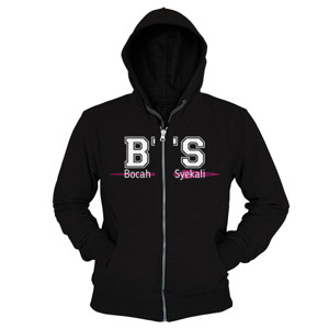 Hoodie Zipper BTS - BOCAH TUA SYEKALI