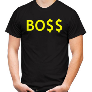 Kaos Kaos BO$$ Hitam 2
