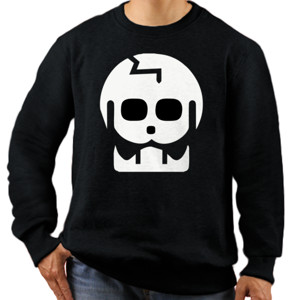 Jaket Sweater Skull Cracked
