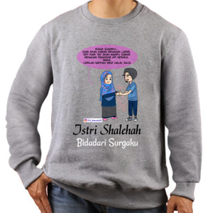 Jaket Sweater Istri Shalehah 