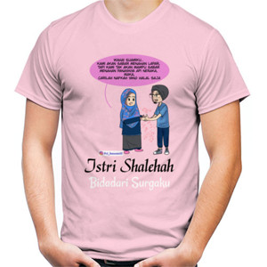 Kaos Istri Shalehah 