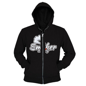 Hoodie Zipper smoker rabbity