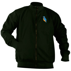Jaket Bomber Kingfisher Bird