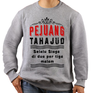 Jaket Sweater Pejuang Tahajud