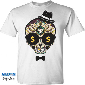 Kaos Dollar Skull