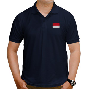 Kaos Polo Bendera Indonesia