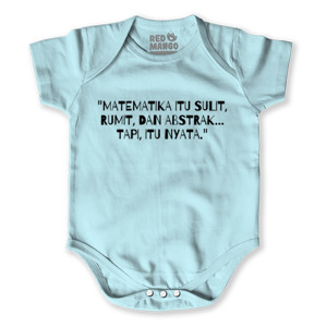 Baby Jumper Kaos Matematika itu nyata