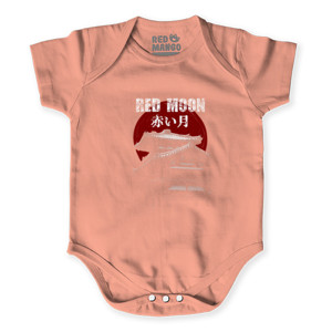 Baby Jumper Red Moon Japanese culture