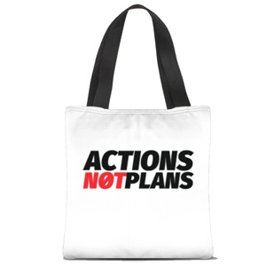 Tas Tote Fullprint No Talk Just Do T-Shirt