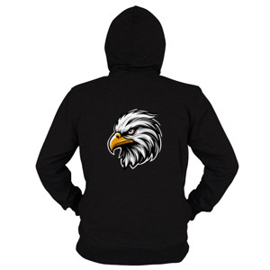 Hoodie Zipper Powerful Predator
