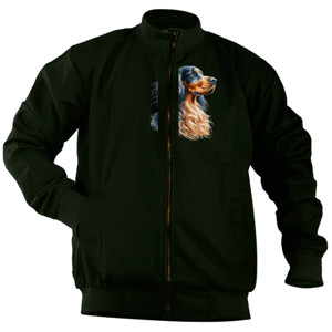 Jaket Bomber Kaos Gambar Anjing 148
