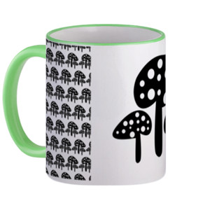 Mug Mug gelas Desain Jamur- Produk Distro